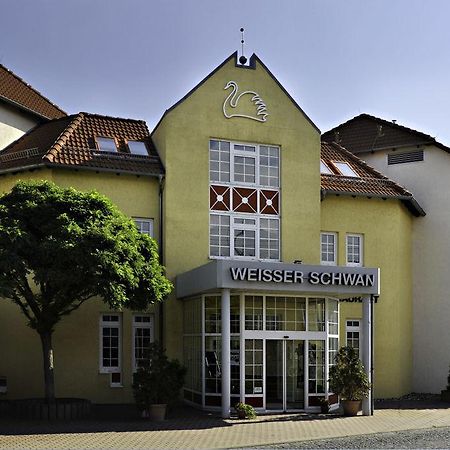 Hotel Weisser Schwan Erfurt Exterior foto